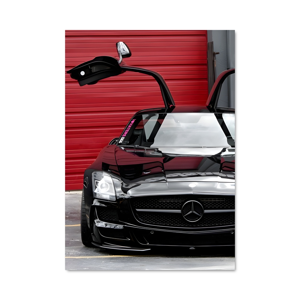 Poster raffiné de la Sls amg gt